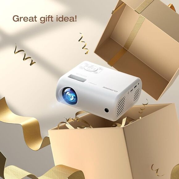 CLOKOWE Portable Movie Mini Projector MSRP $75 Tested in Working Order - Picture 7 of 10